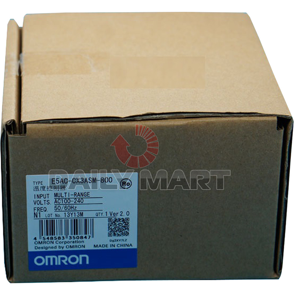 Brand New in Box Omron E5AC-CX3ASM-800 E5ACCX3ASM800 Temperature Controller