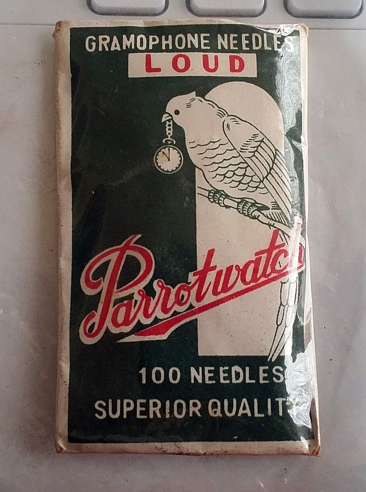 PG312 - PARROTWATCH Gramophone Needles Gramophone Tip Pack 11/16