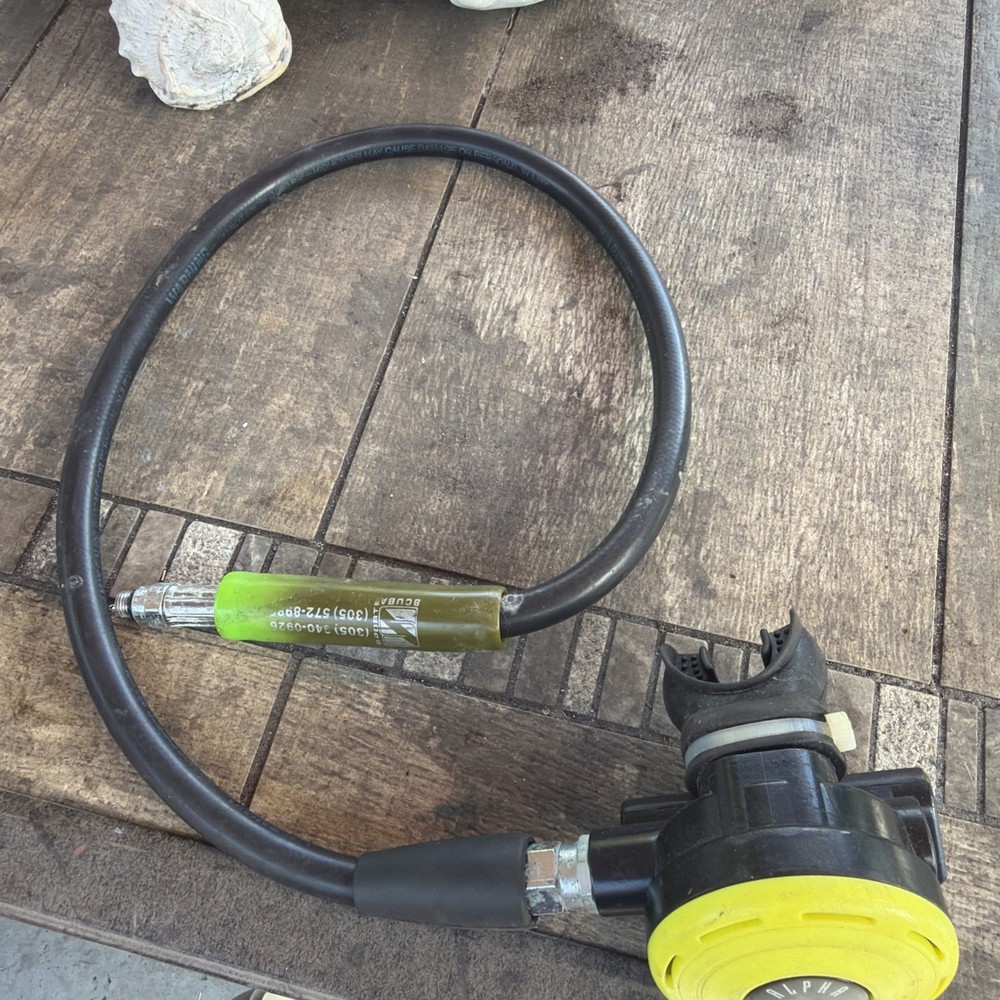 Oceanic Alpha Scuba Regulator