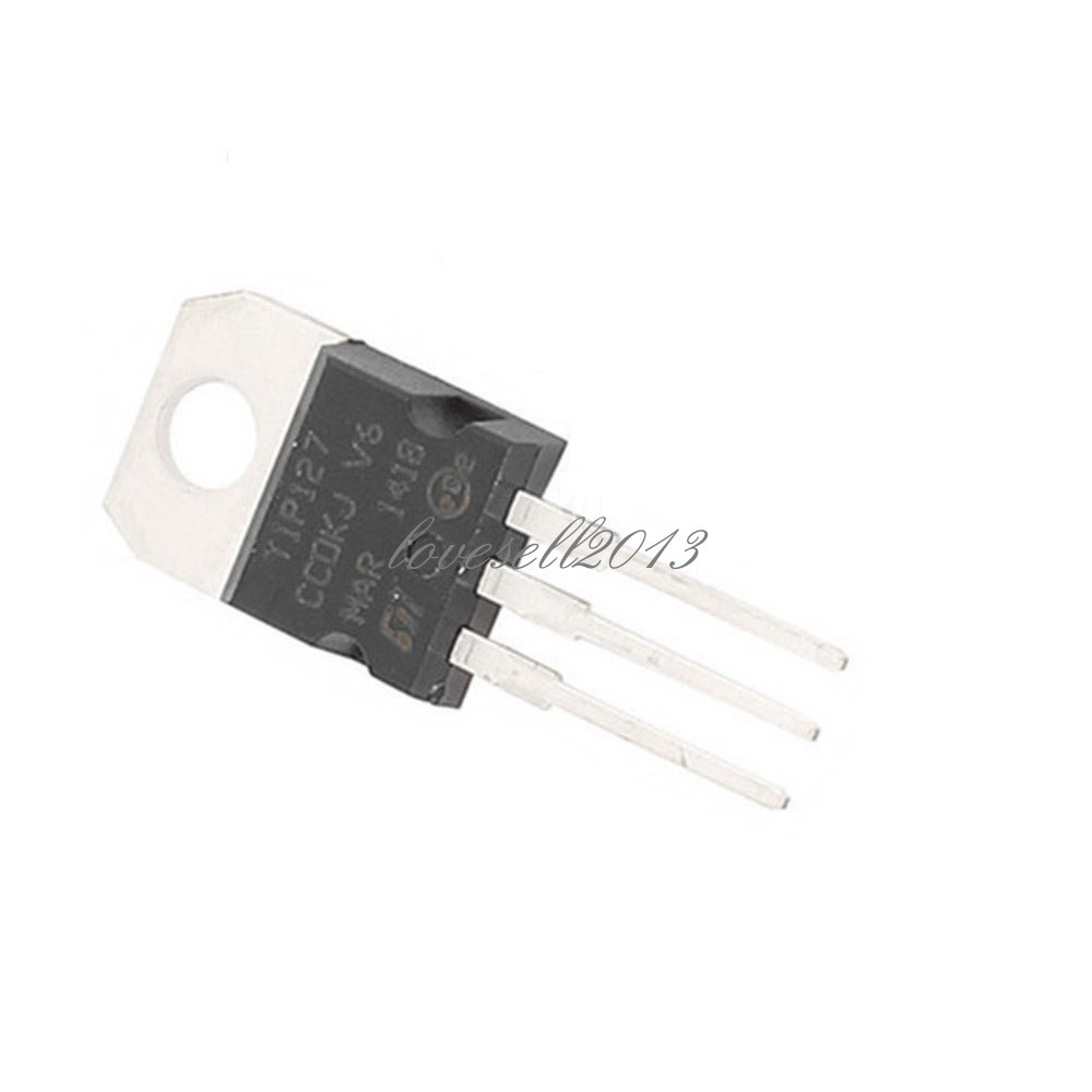 10Pcs TIP127 TO-220 100V 5A Transistor Complementary PNP IC TIP127