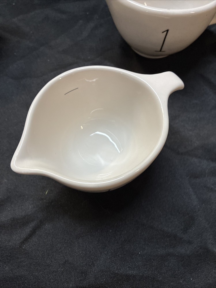 Rae Dunn White Measuring Cups