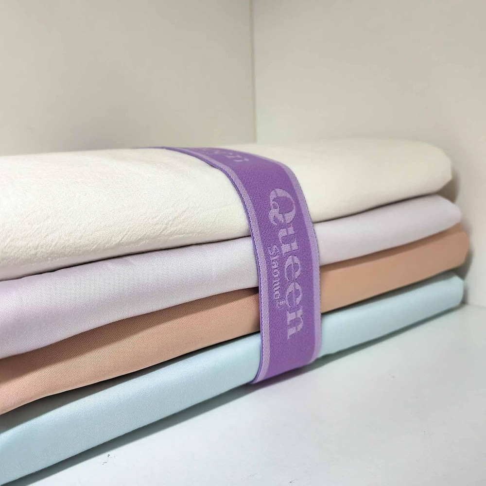 Bed Sheet Organizer Bands, Sheet Set Storage Size Marking Bands, Elastic Bedding