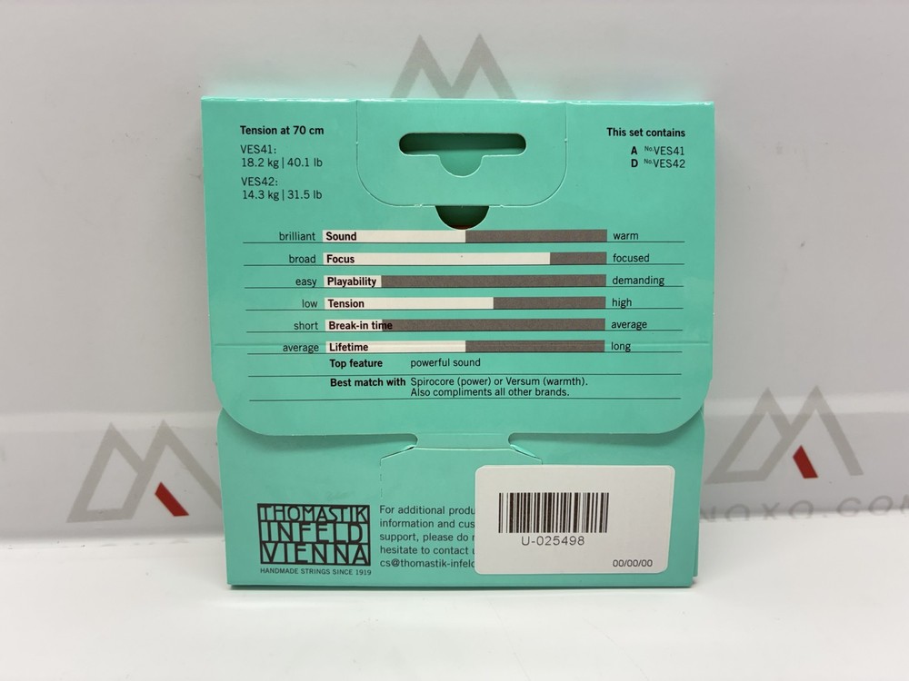 Versum Solo Cello A and D strings