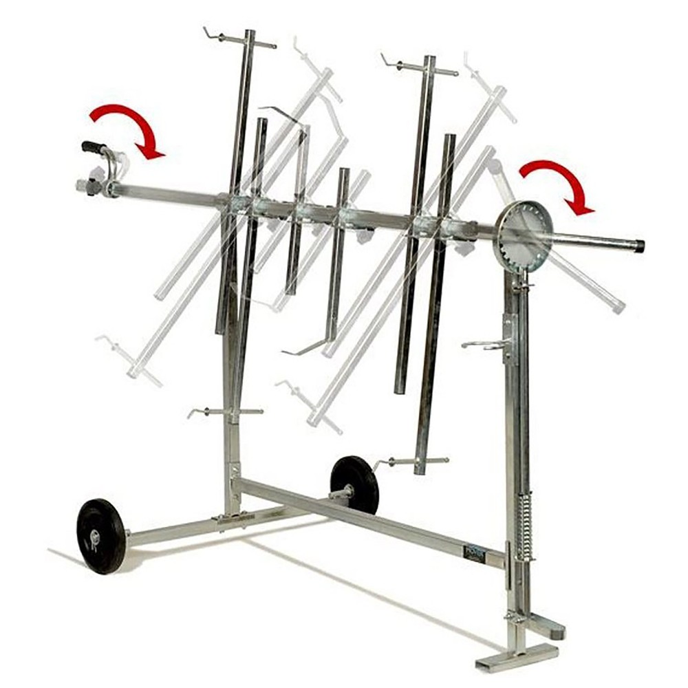 Fast Mover Panel Stand Rotating Panelstand Paint Shop FMT1756