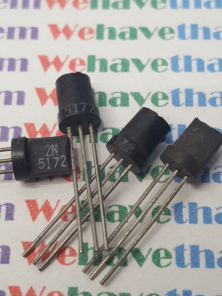 2N5172 / TRANSISTOR / 4 PIECES / (qzty)