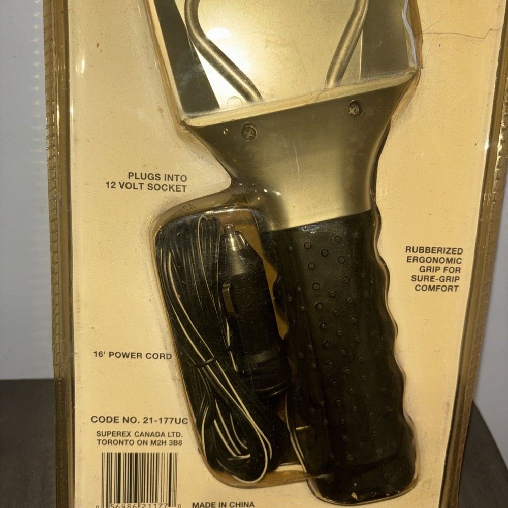 Vintage Heated Ice Scraper 12 Volt Socket