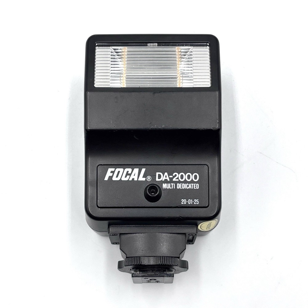 Vintage Focal DA-2000 Multi-Dedicated Camera Flash in Good Condition Working!