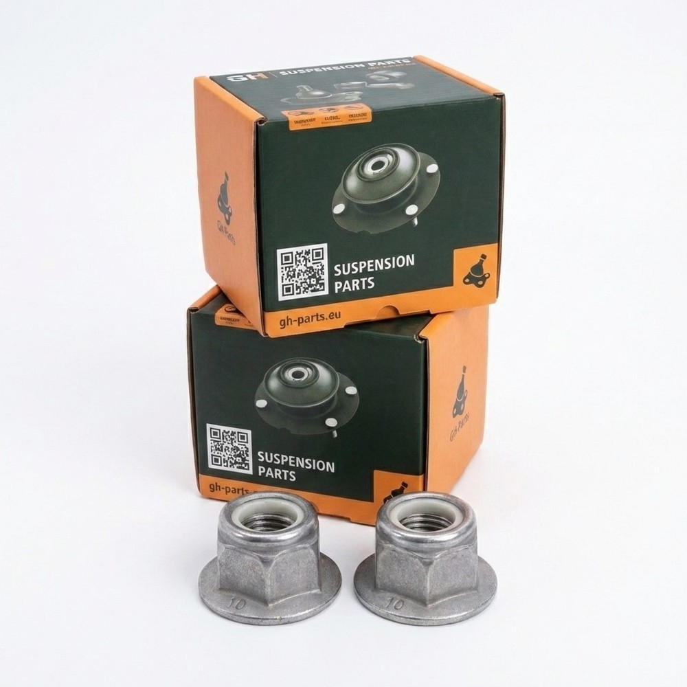 2x Knuckle Bolt Nut Front Right=Left GH-394367N