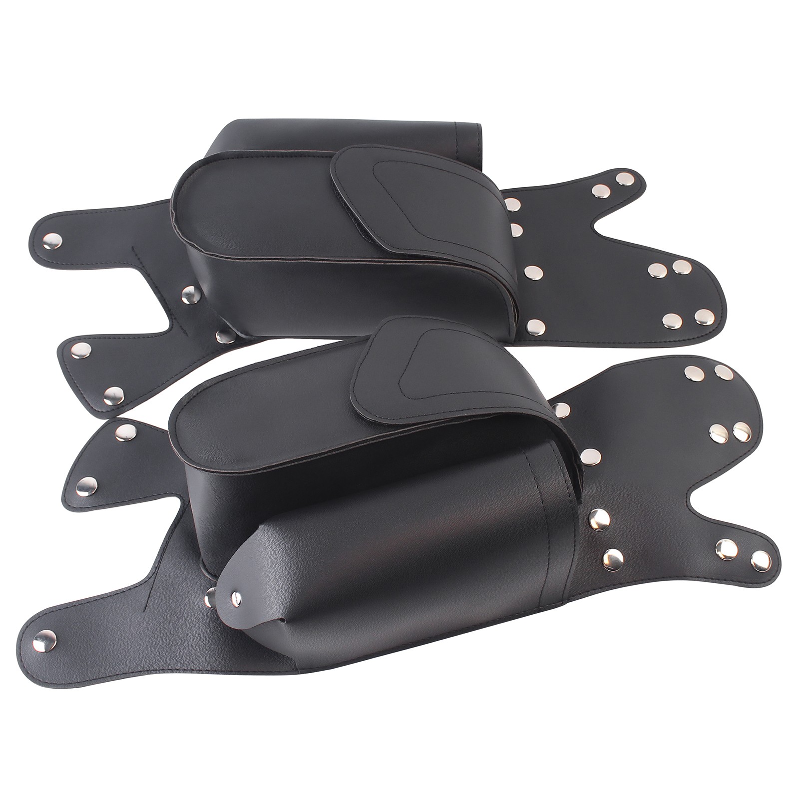 1 Pair Saddlebag Crash Bar Bags Water Bottle Holder For Harley Touring 1993-up