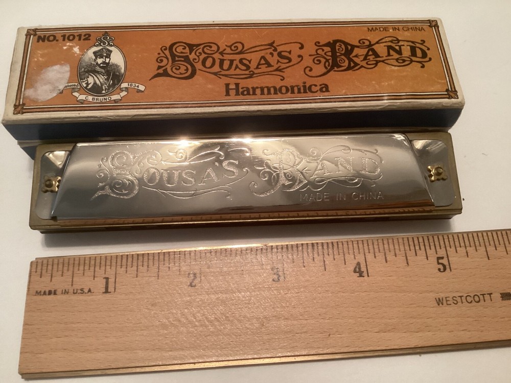 Sousa's Band No. 1012 Harmonica Boxed