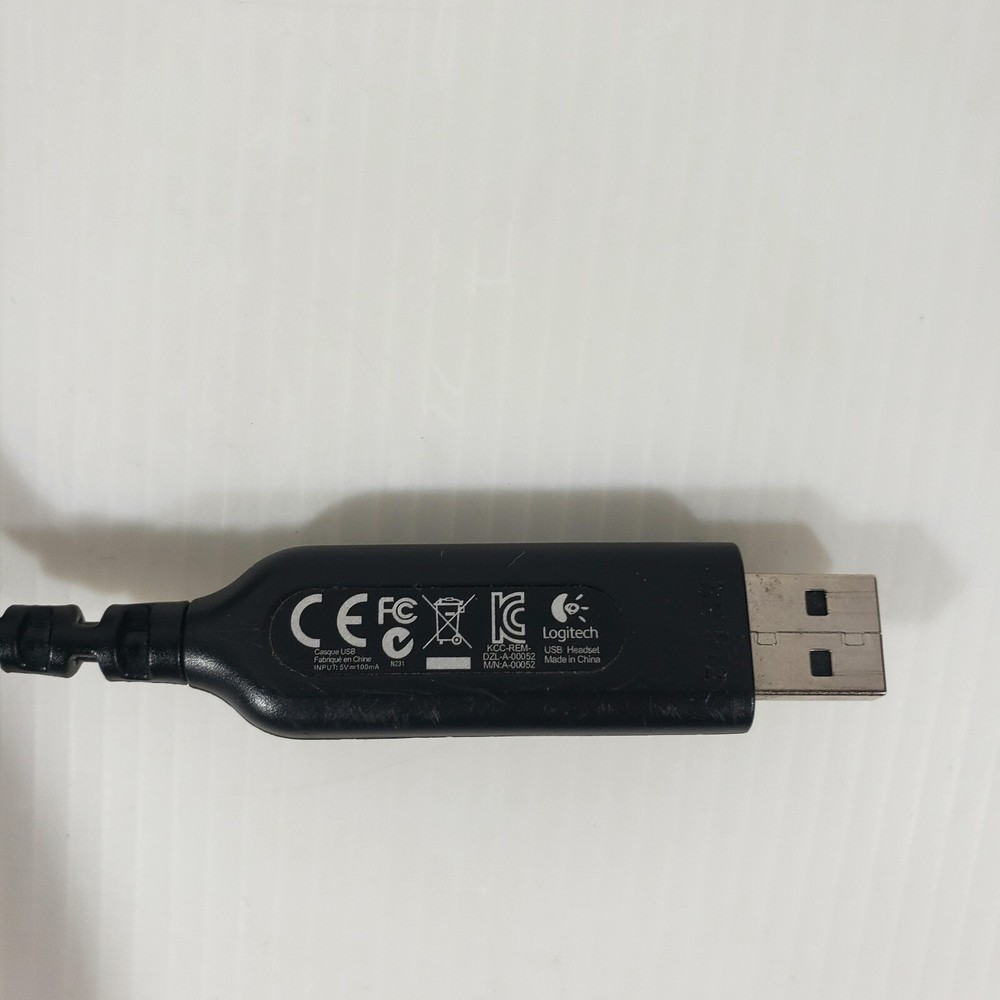 Logitech USB Headset w Microphone, Gaming