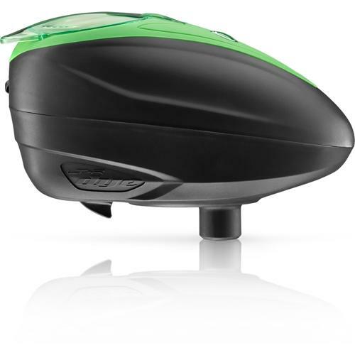 Dye LT-R Loader / Hopper - Black / Lime - Paintball