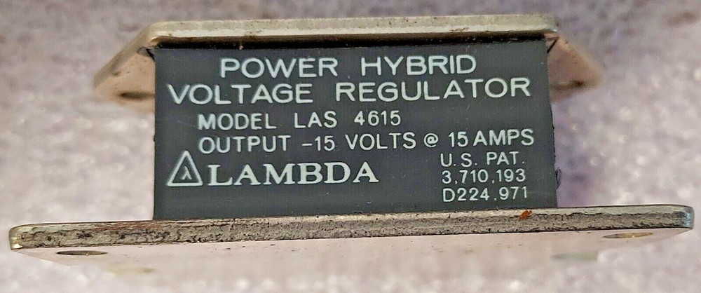 '1 PIECE' - PN# LAS-4615, LAS4615 - LAMBDA - REGULATOR, VOLTAGE