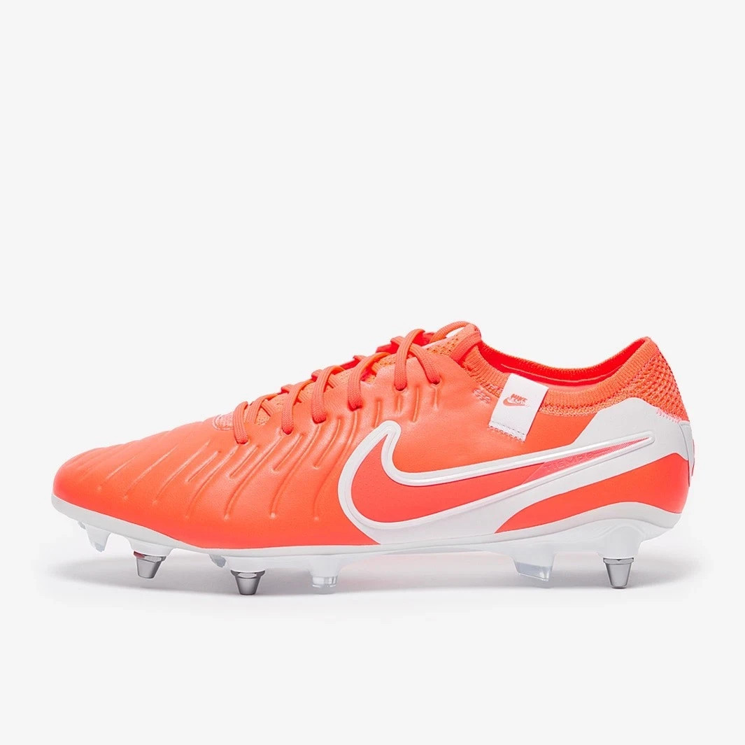 Nike Tiempo Legend 10 Elite Orange SG Pro P HF4373-800 Mens 8