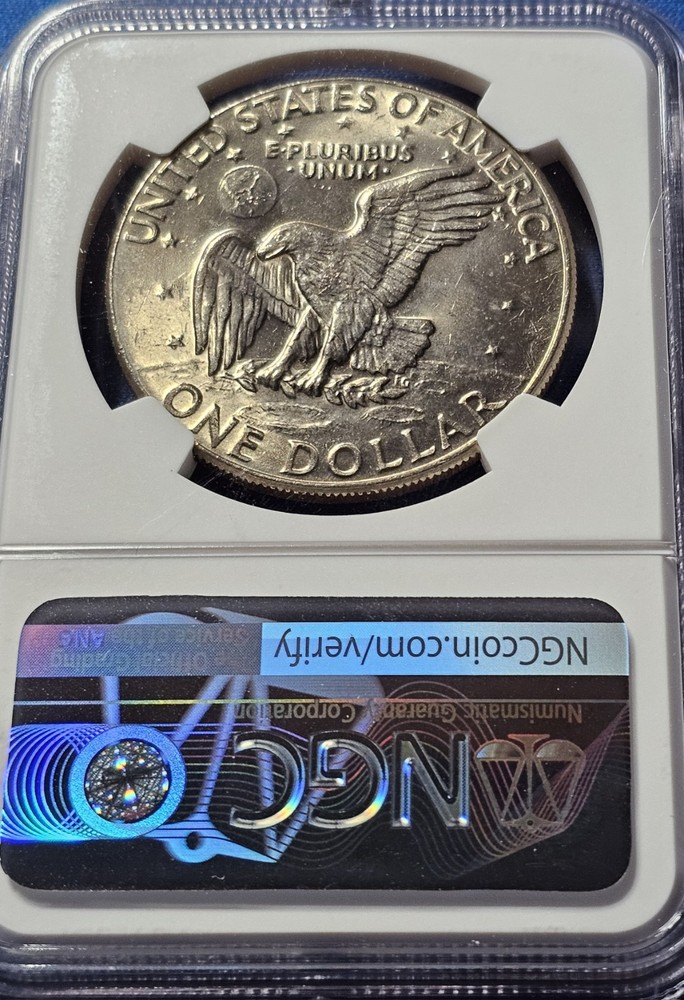 1977 D Eisenhower Dollar Ike $1 NGC MS65