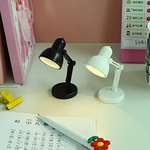 2 Pack LED Mini Table Lamp Night Reading Book Lamp for Home Room Computer