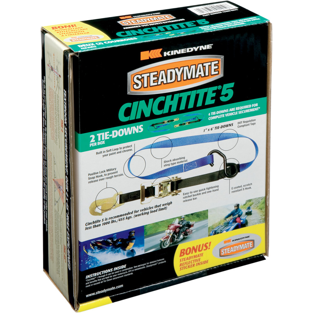 Steadymate Cinchtite 5 Ratchet Tie-Down | 15469