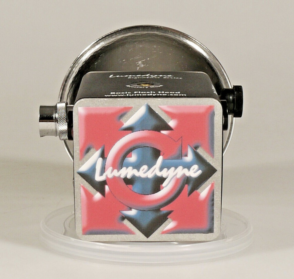 PRL) LUMEDYNE HEBC 800ws BASIC SIGNATURE SERIES HEAD FLASH BLITZ + SYNC CABLE