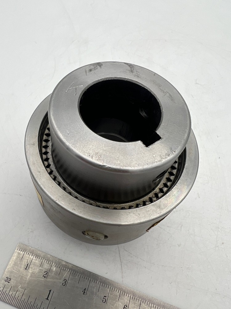KOP-FLEX Precision Gear Flex Coupling Set Hubs Spindle 1-1/8" Bore GERMANY