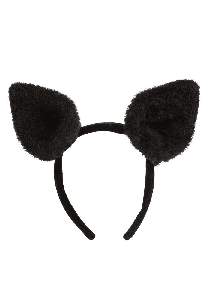 Fuzzy Bat Ear Costume Headband