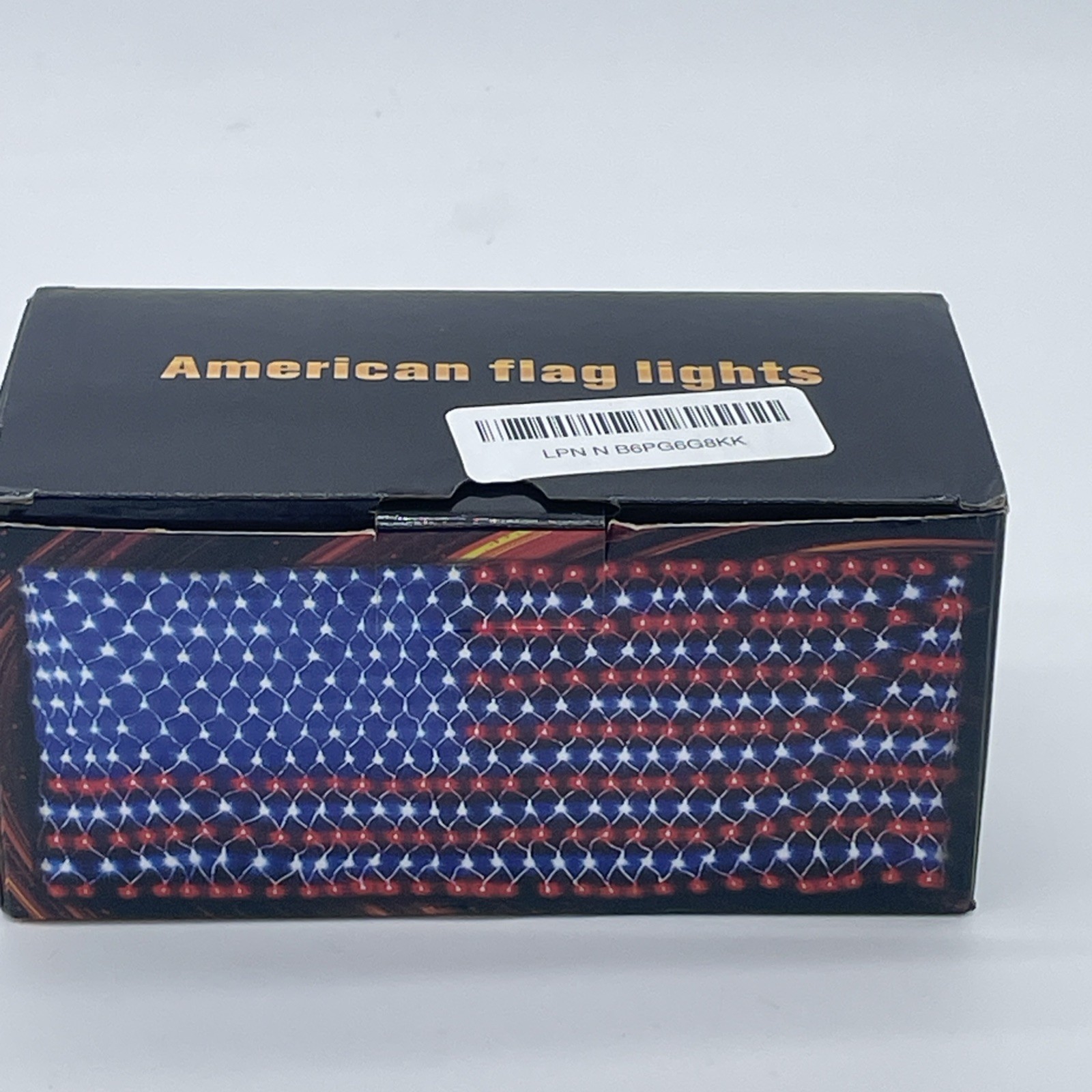 6.5ft x 3.3ft American Flag Net Light 420 LED String Lights Party Indoor Outdoor