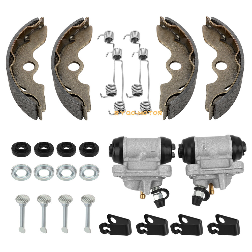 Front Brake Wheel Cylinder & Shoes Pins for Honda TRX300 2x4 FourTrax 300 93-00