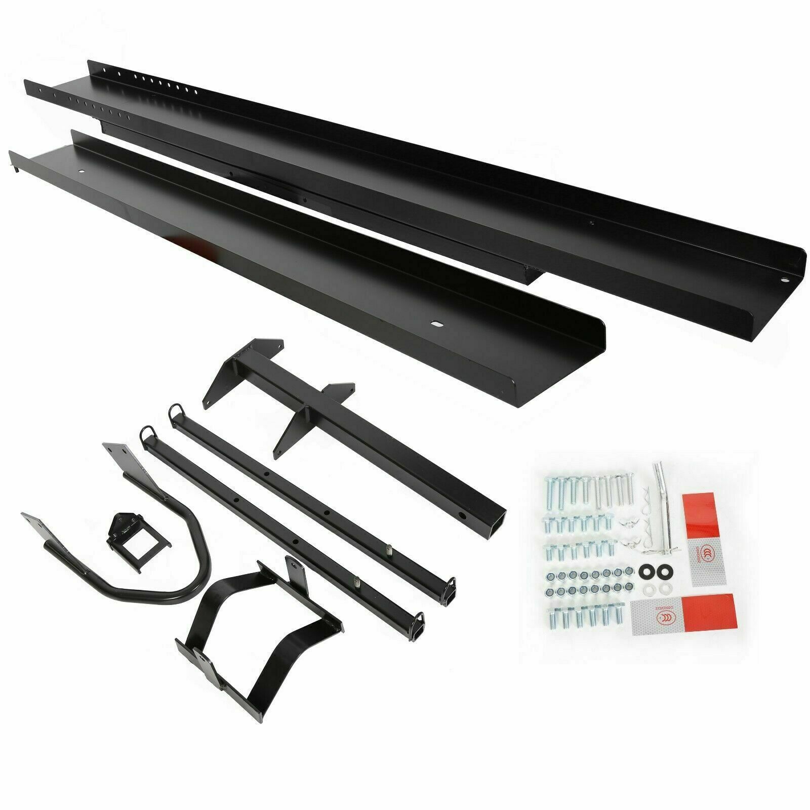 600 LBS Motorcycle Carrier Heavy Duty Dirt Bike Rack Hitch Mount Hauler w/ Ramp