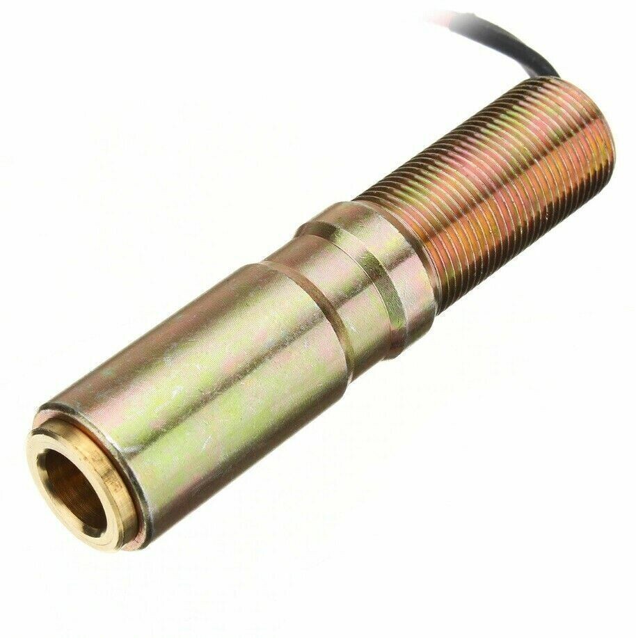 2X Led Rotating Amber Beacon Flexible Din Pole Thread Mount Warning Lights #A