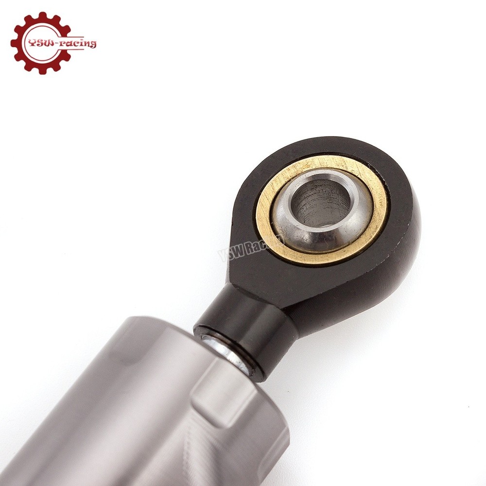 CNC Gray Steering Damper Motorcycle Stabilizer Linear Reversed Safe Control US