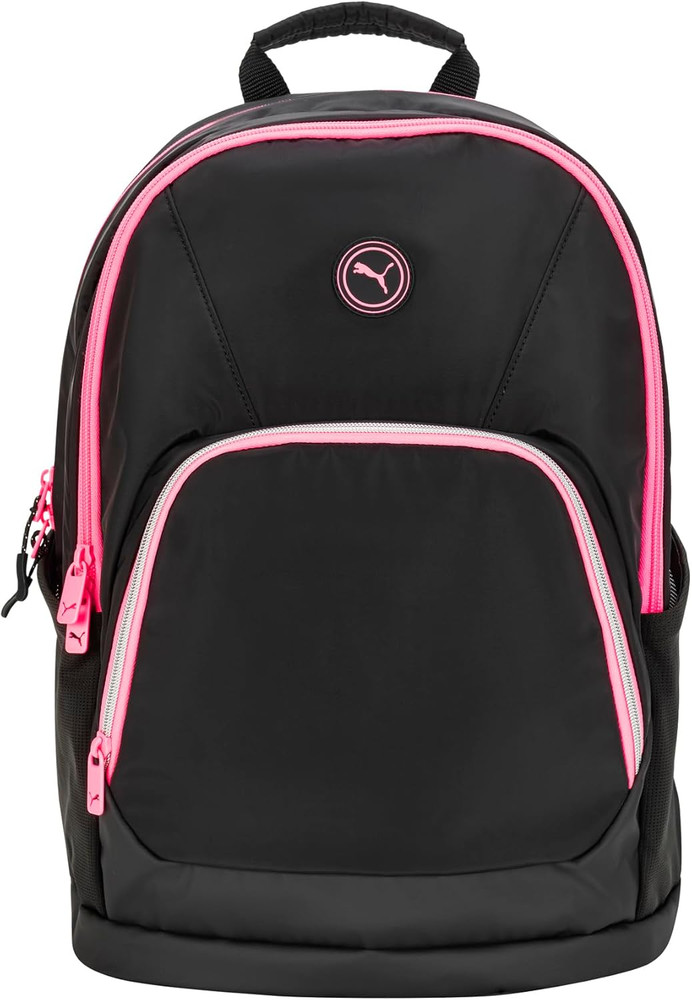 Juniper Backpack, Black/Pink, OS