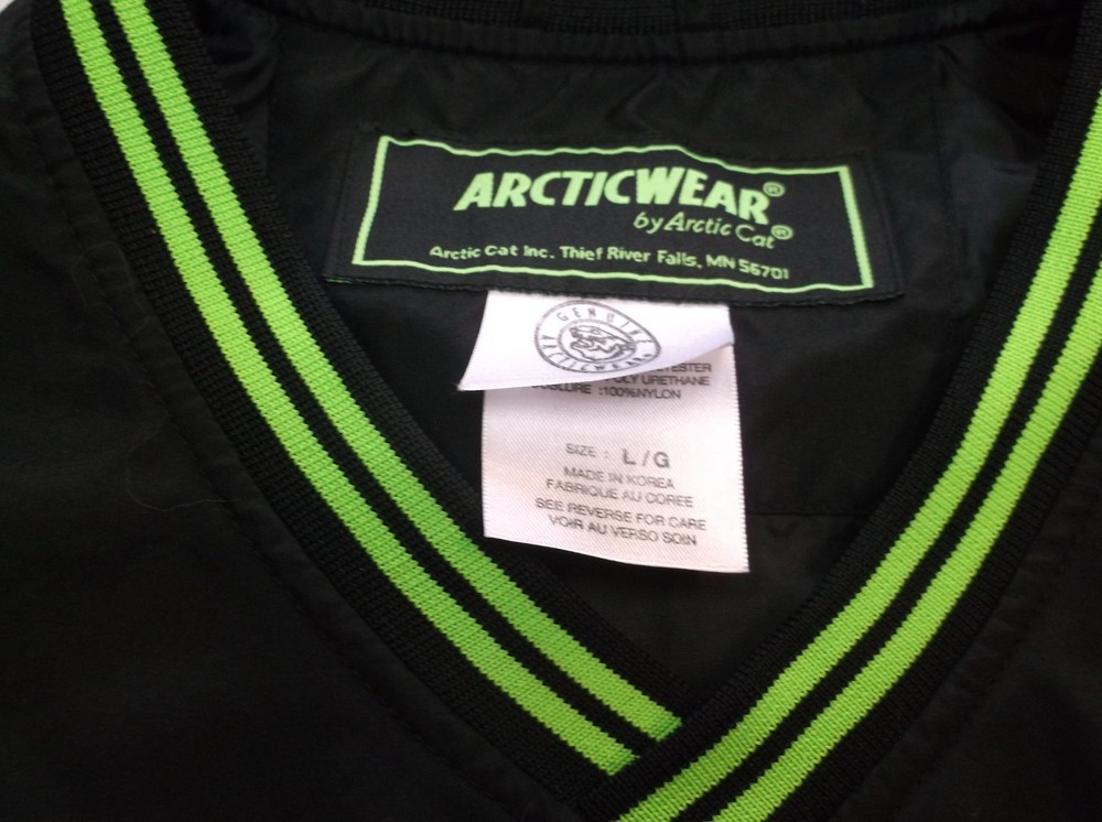 Arctic Cat , Cat's Pride Pullover Windbreaker, Large