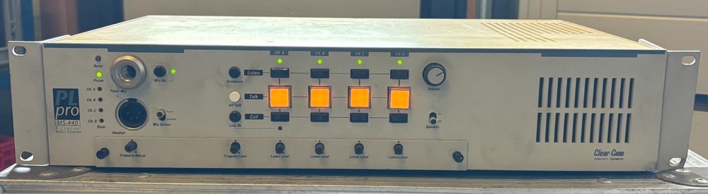 ClearCom PL pro MS-440 4 Channel Main Station