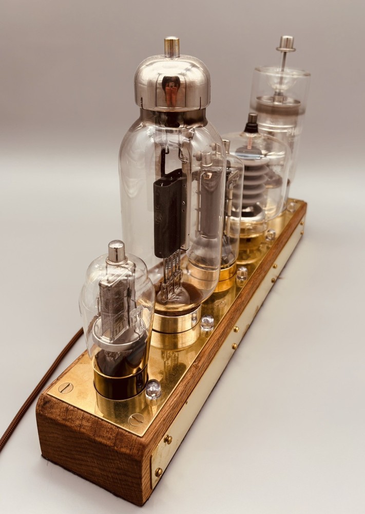 Steampunk Art Deco Table Lamp Vintage Display Lighting