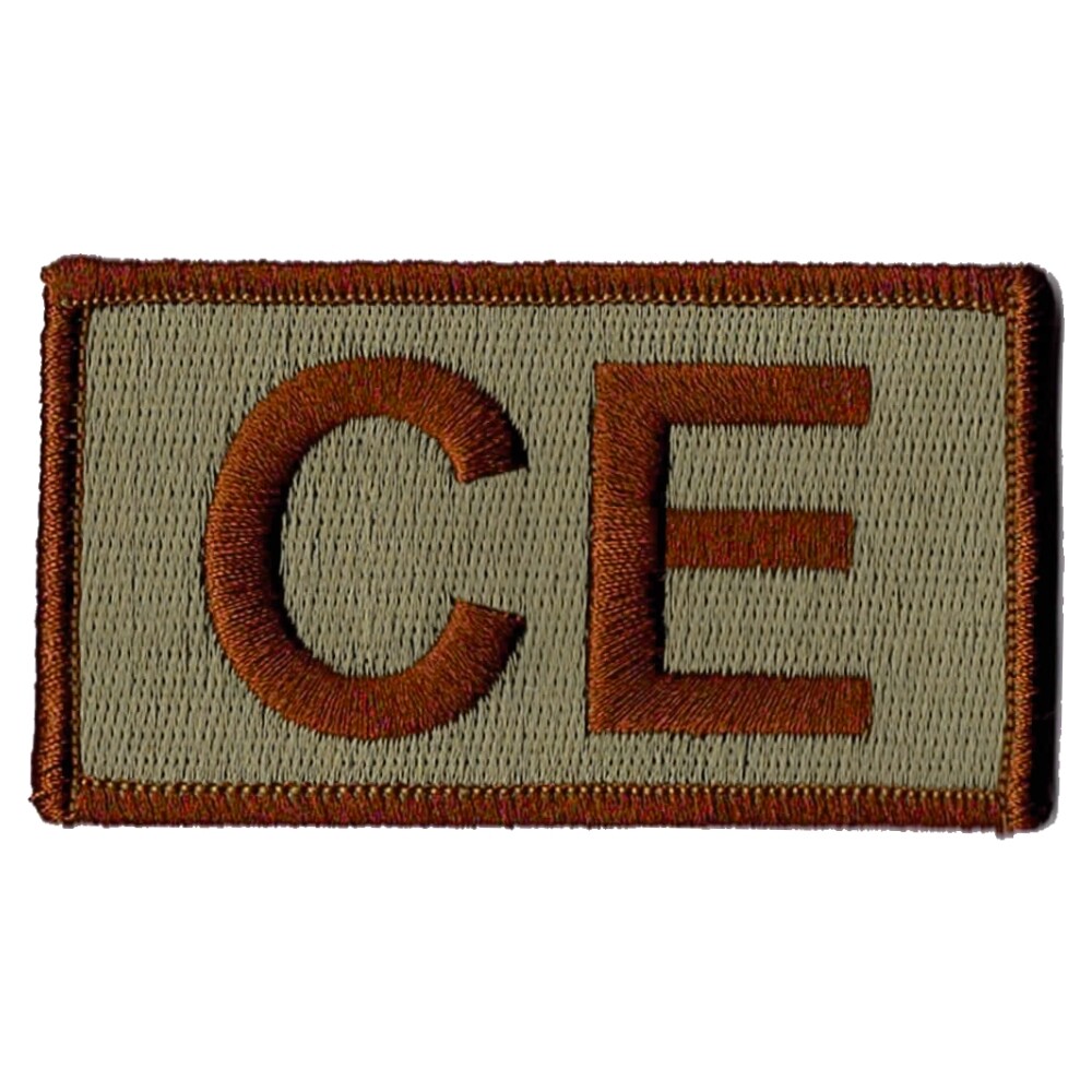 CE Duty Identifier Tab / USAF OCP Air Force Patch