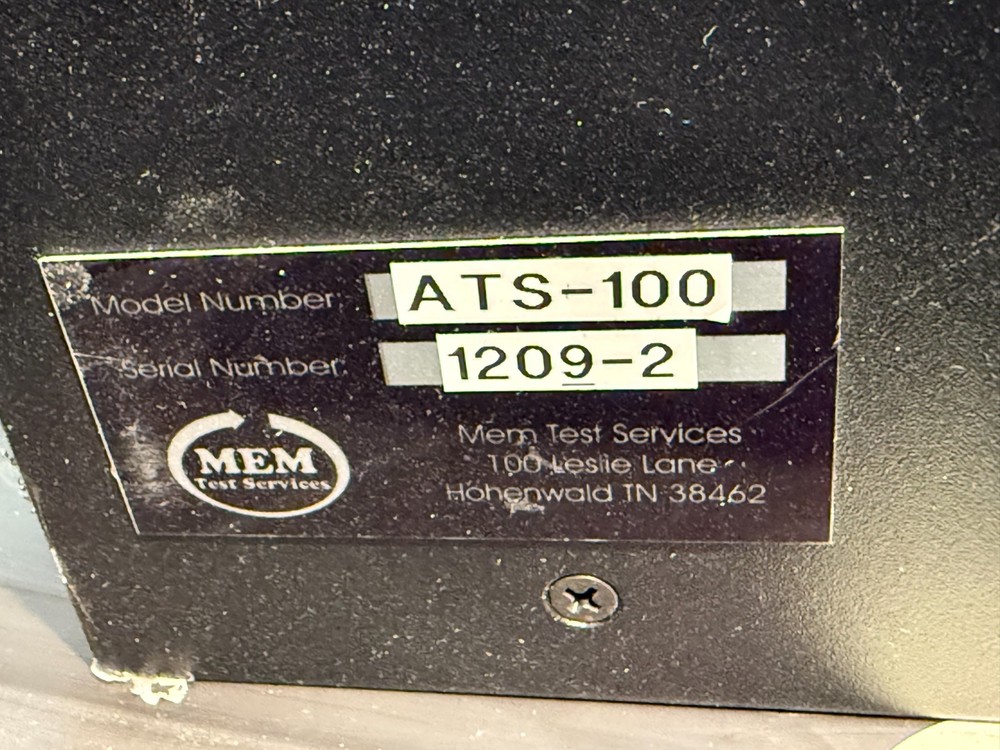 Lorlin Eaton ATS-100 Semiconductor testing unit Array station MEM Test Services