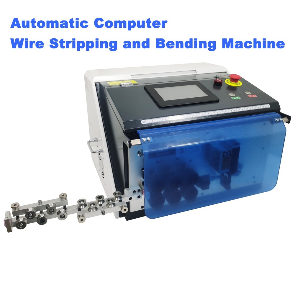 Automatic Wire Stripping and Bending Machine 1-16mm² Heavy Duty Cable Processor