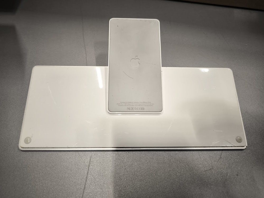 Apple A1359 Wireless Keyboard - Used, Scratches, Working