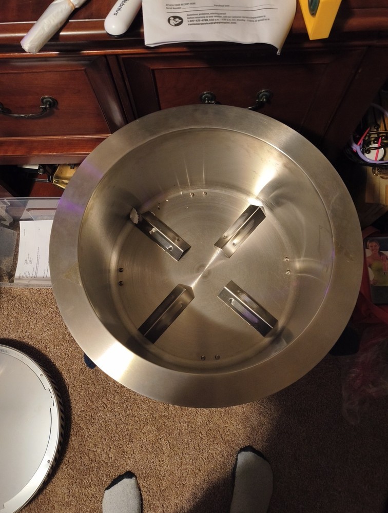 smokeless fire pit large