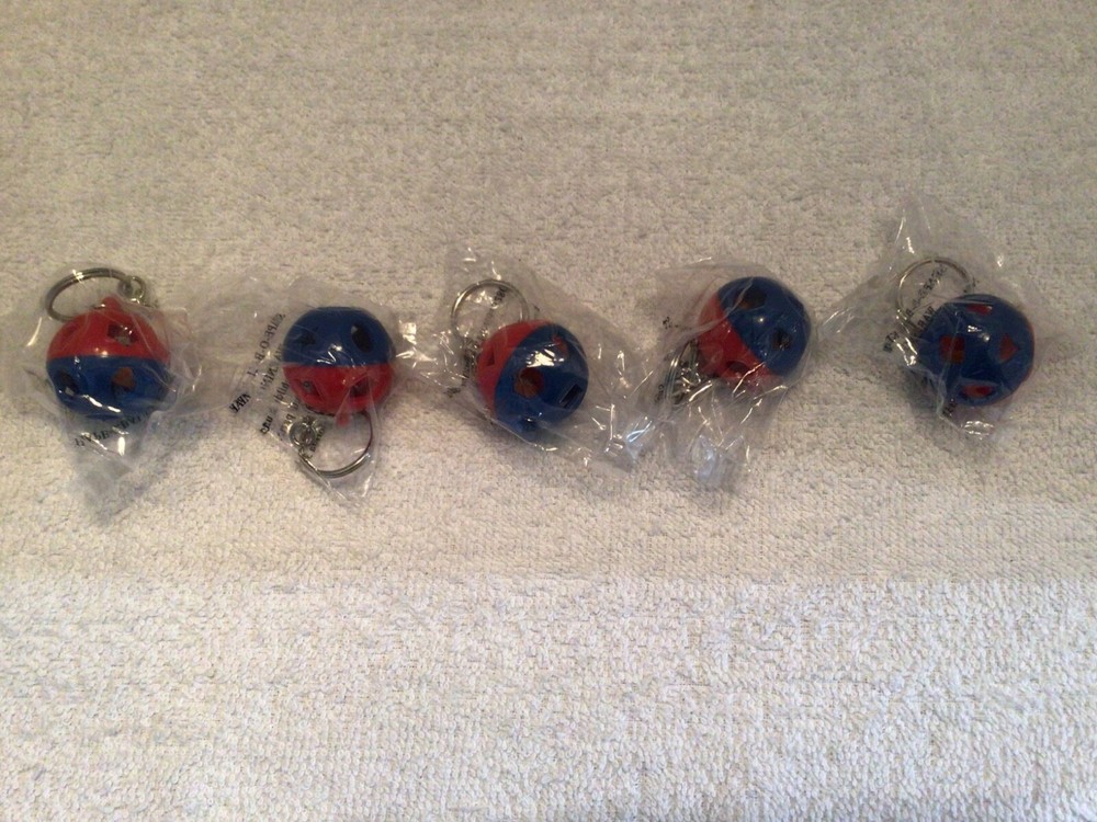 Tupperware Shape-O-Ball Keychain Lot