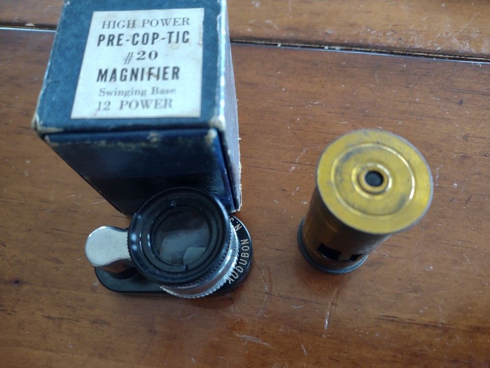 Antique Magnifiers Lot Plus Box