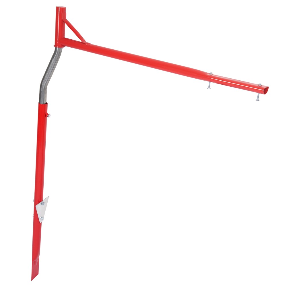 Universal Mailbox Post Support Ideal for Both Rural and Residential Galvanized