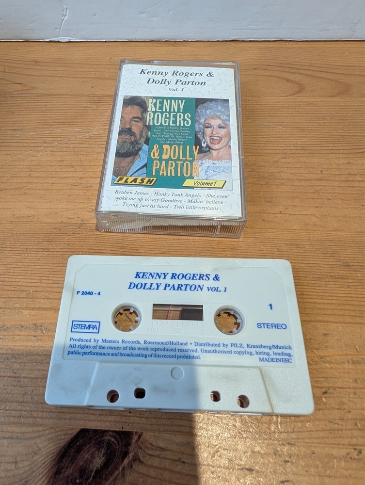 6 x Dolly Parton - Audio Cassette Tape Bundle