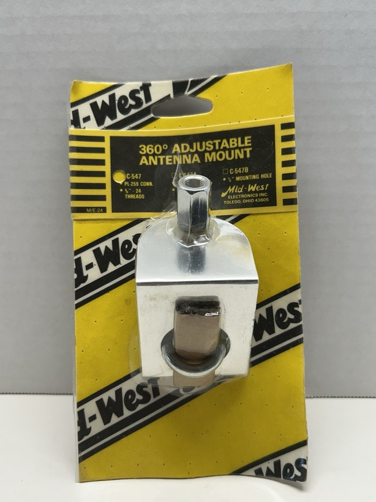 Mid West C-547 360 Degree ADJUSTABLE ANTENNA MOUNT