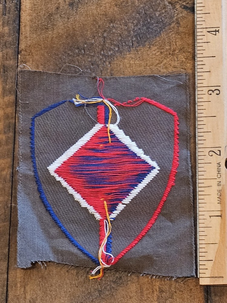 1960s Dutch Netherlands 1st Army Cold War Command Bevo Patch L@@K!!