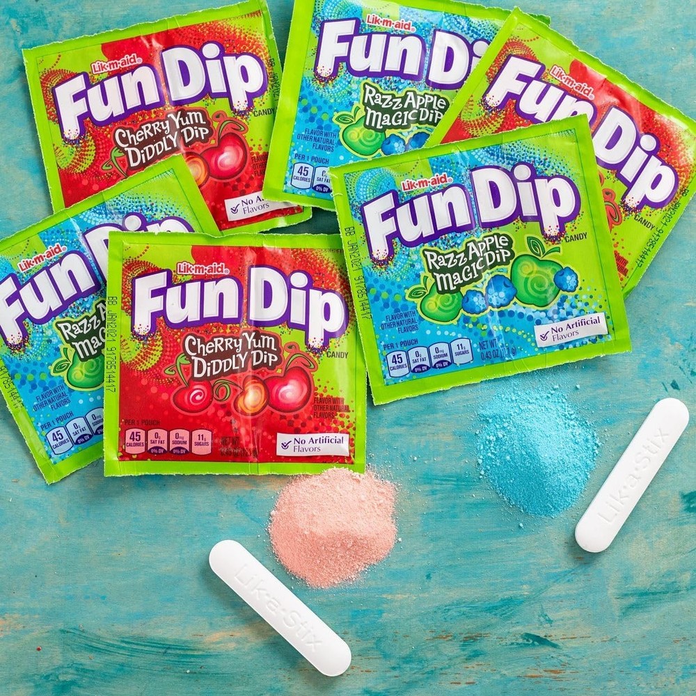 Fun Dip, Assorted Flavor Party Pack, 0.43 Ounce Packets (48 Count)
