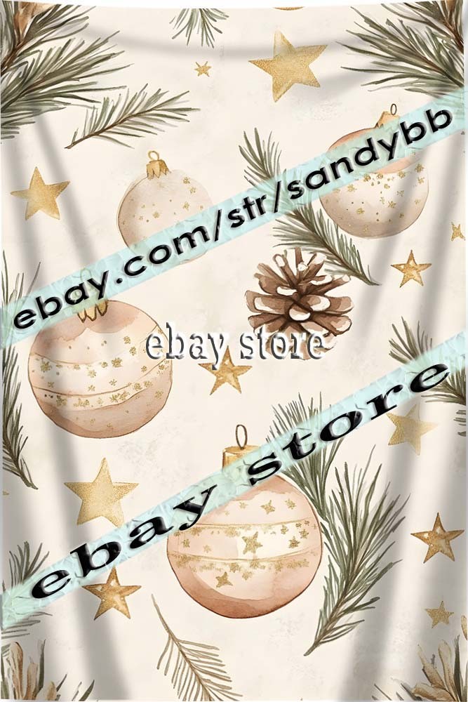 Neutral Ornaments Pattern tapestry classic neutral style 39X59 in