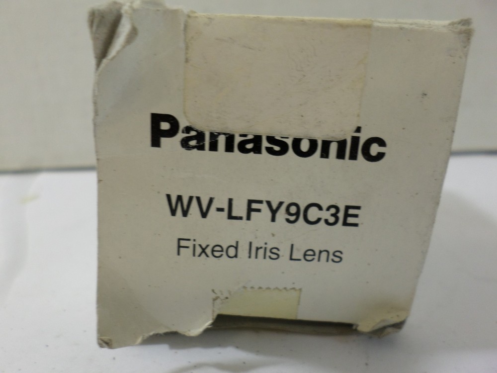 Panasonic Computar fixed iris lens WV-LFY9C3E 6MM 1/2"