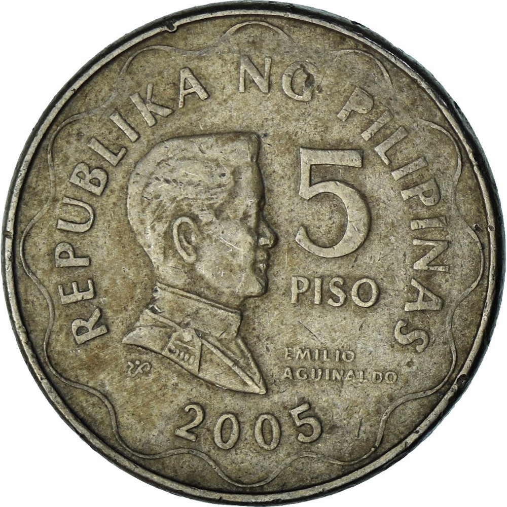 [#1380649] Philippines, 5 Piso, 2005