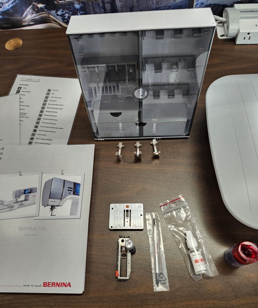 Bernina 735 Sewing Machine! Professionally Serviced!