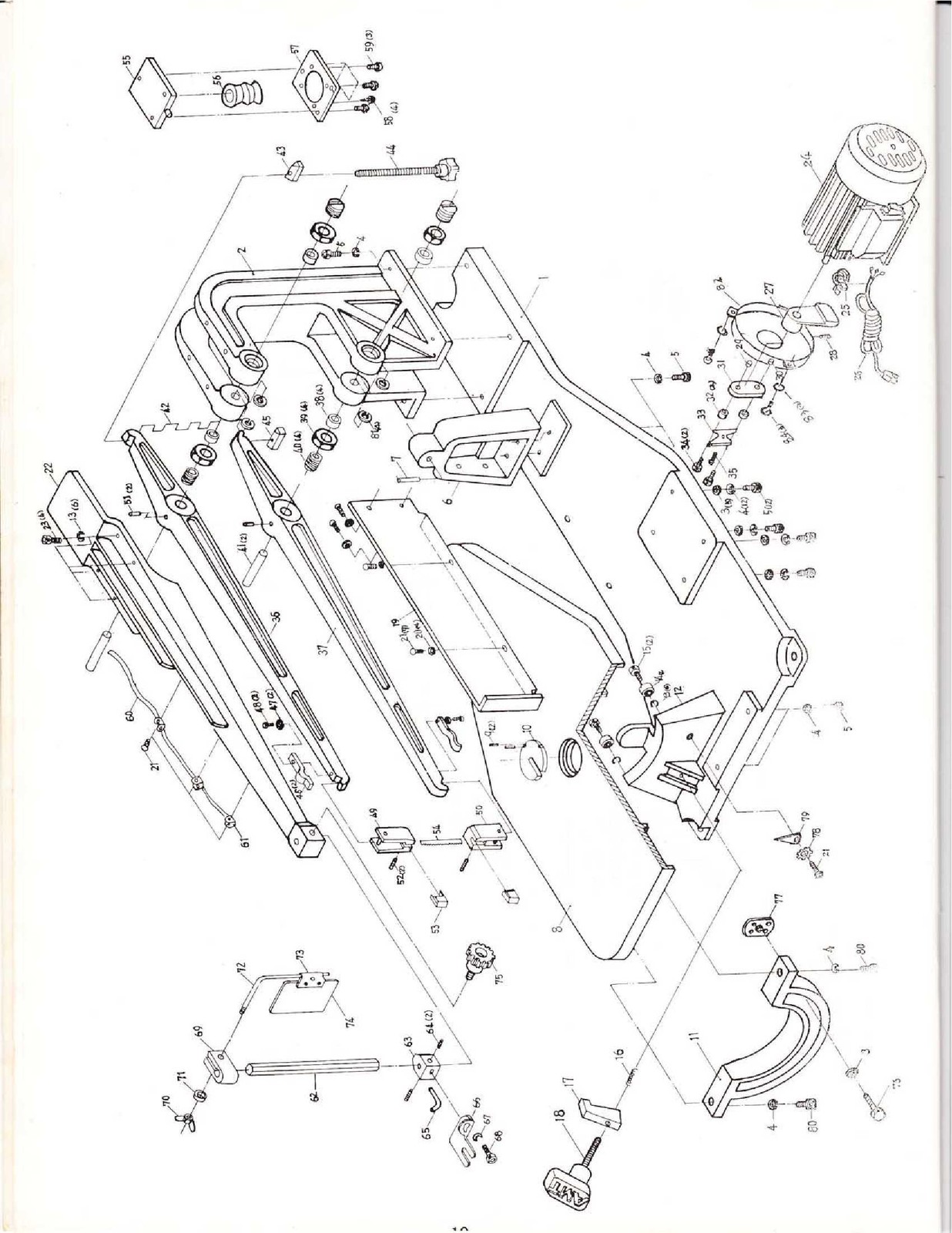 AMT Scroll Saw Model 4671 Assembly, Operator & Repair Manual #324